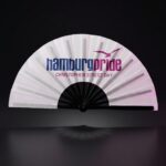 Festival-Fächer Hamburg Pride CSD in Weiß, Logo-Edition, Affichage 1