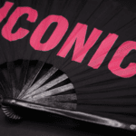 Festival Fan « ICONIC » noir/rose, un statement pour les raves, Affichage 6
