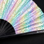 Festival Fans Holo Cristal Pastel pour les Raves et les festivals, Affichage 5