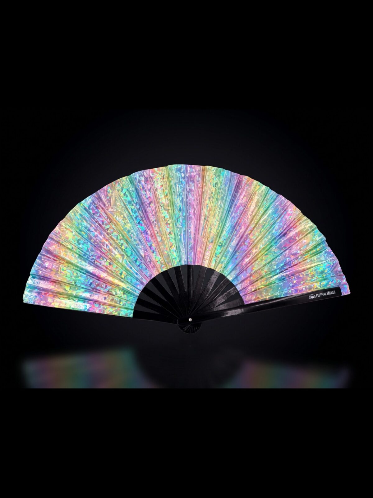 Festival Fans Holo Cristal Pastel pour les Raves et les festivals