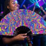 Festival Fans « Psychedelic Melt » violets pour Goa et la psytrance, Affichage 2