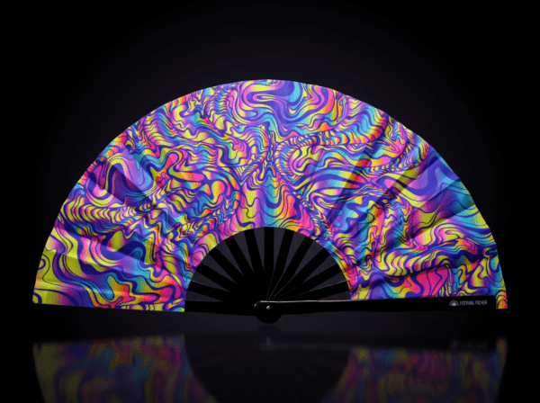 Festival Fans « Psychedelic Melt » violets pour Goa et la psytrance