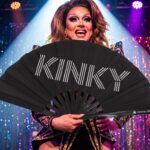 Festival Fan « KINKY » en noir, un statement de Rave et de Pride, Affichage 5