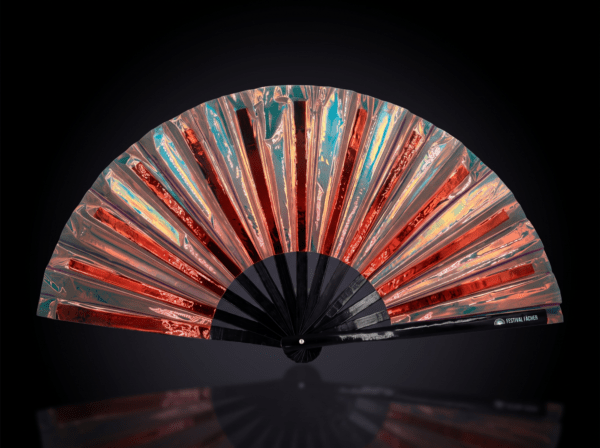 Festival Fans en cuivre holographique pour les festivals et les Raves