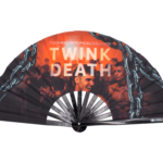Festival Fan « TWINK DEATH » noir pour la Techno et la Rave, Affichage 6